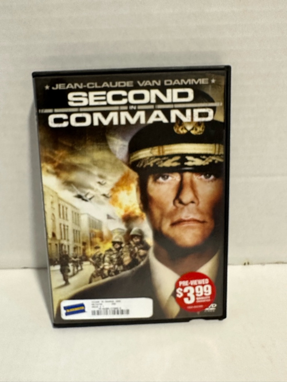 Second in Command (Jean-Claude Van Damme) DVD - Black, Gold